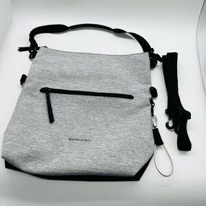 Sherpani Women’s Gray and Black Vale Reversible Crossbody Bag NWOT